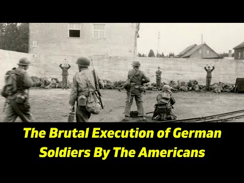 The Execution Of German Soldiers By The Americans