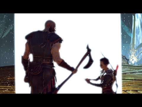 Kratos Walks Into The Light Of Alfheim - God Of War (PS5) [4K]