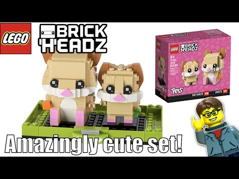 LEGO Brickheadz: Hamsters Review!