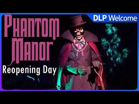 [4K-Extreme Low Light] Phantom Manor 2019 New Version - Disneyland Paris