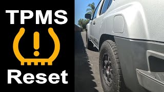 Nissan TPMS Reset & Relearn Process (TWO METHODS!) - 2006 Nissan Xterra