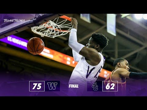 Men's Basketball: Washington marches past USC to continue undefeated streak