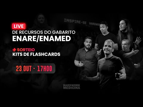 Live de correção + Recursos | Enare Enamed