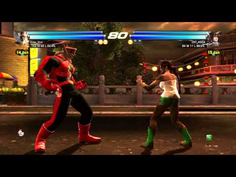 Tekken Tag 2 Online Antics - DJay_Voo (Jinp/Wang) vs. CKT_ASDA (Mich/Hei)