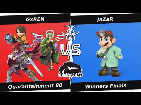 Quarantainment 80 Winners Finals - GxREN (Palutena) Vs JaZaR (Dr Mario) - SSBU