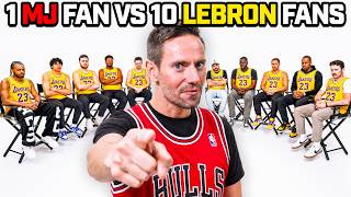 Download lagu 1 Michael Jordan Fan vs. 10 LeBron James' Fans mp3 Download lagu 1 Michael Jordan Fan vs. 10 LeBron James' Fans mp3