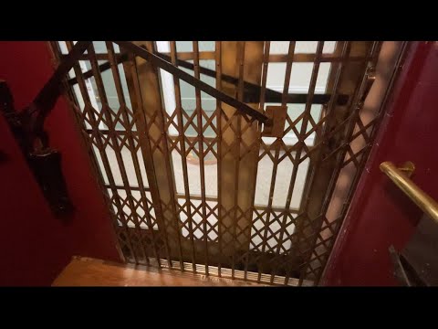 100-YEAR-OLD OTIS ELEVATOR @ Acacia Apartments - Denver, CO.