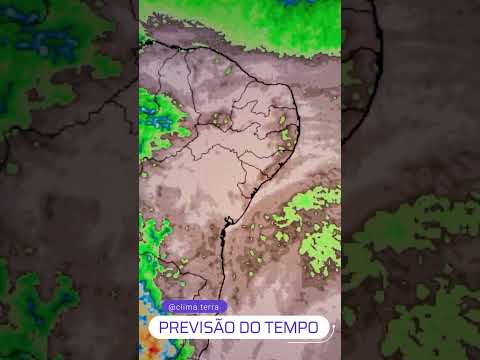 Alerta de chuva forte no PR, SP e MS #chuva #trovoada #granizo #ventania #elniño alagamento