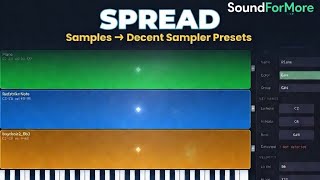 DSSampleSpread From Samples to Decent Sampler (Tutorial)