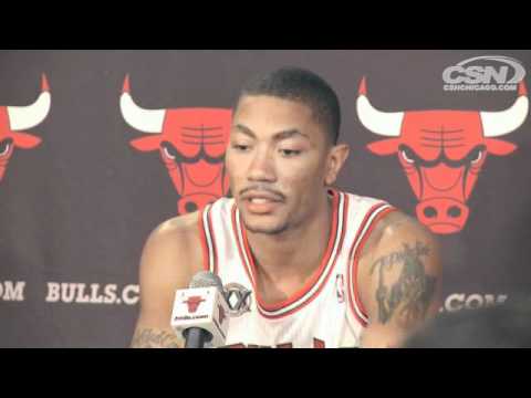 Derrick Rose -  "Why can't I be MVP of the league?"