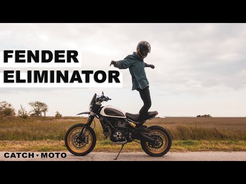 NRC Fender Eliminator | Ducati Scrambler Desert Sled
