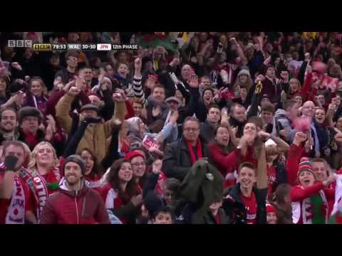 Sam Davies last minute drop goal against Japan | WRU TV