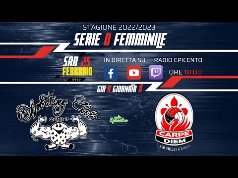 A.S.D. Sporting Club 2000 VS Carpe Diem Volley ASD | Serie D Toscana 22/23  | Gir. A | Giornata 17