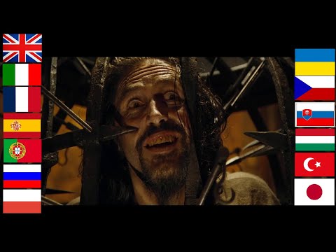 "BARTI CROUCH... JUNIOR" in 13 different languages. (Harry Potter)