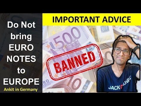 DO NOT BRING THIS CASH TO GERMANY