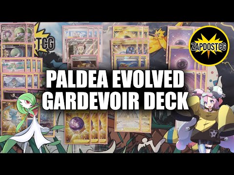 Gardevoir ex Is the new BDIF!? - Paldea Evolved Deck Profile (Pokemon TCG)