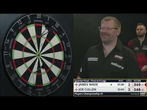 James Wade vs Joe Cullen | Players Championship 1 2026 🎯