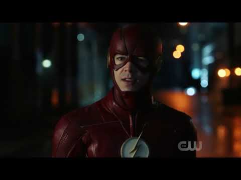 The Flash 4x22/Team Flash save people in Argus/Barry talks to Devoe