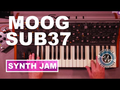 Moog SUB 37 - Synth Jam - Friday Fun