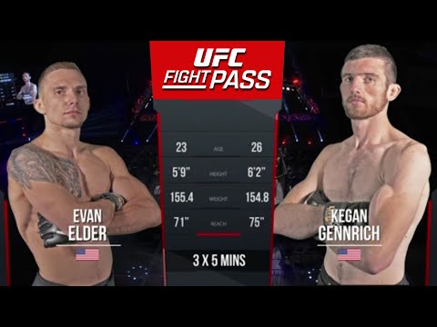 Evan Elder vs Kegan Gennrich full fight