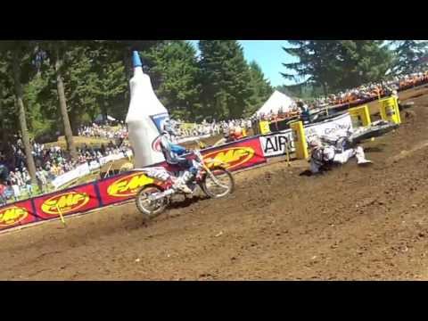 Joey Peters Crash (Washougal 2012)