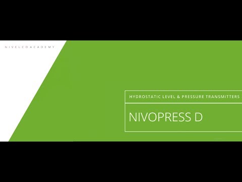 NIVOPRESS D – Hydrostatic level and pressure transmitters @NIVELCO Academy - zdjęcie