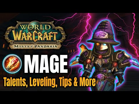Mage Leveling Guide 1-90 Mists of Pandaria Classic