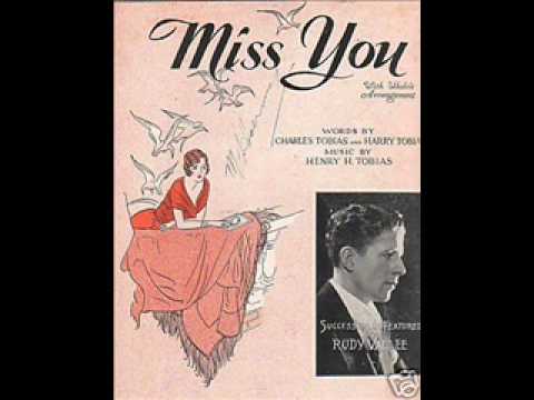 Miss You (1929) Meyer Davis' Hotel Astor Orchestra