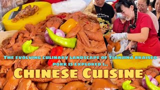 Tianjin Street Food - Boneless Braised Pork #strrefoods