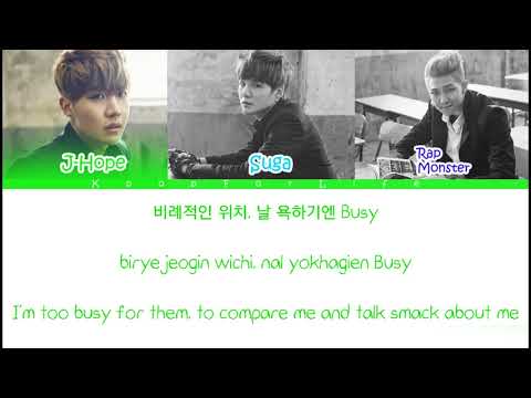 BTS Ft. Supreme Boi 'Cypher PT.3: Killer' Color Cided Lyrics [Han|Rom|Eng]