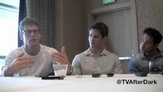 Zach Roreig, Steven McQueen & Michael Trevino Interview at Comic-Con 2012 with TV After Dark