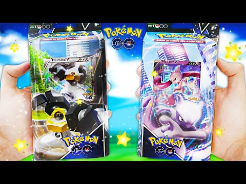 APRO I NUOVI MAZZI DI POKEMON GO MEWTWO-V E MELMETAL-V! - Pokemon TCG Mazzi Lotte V