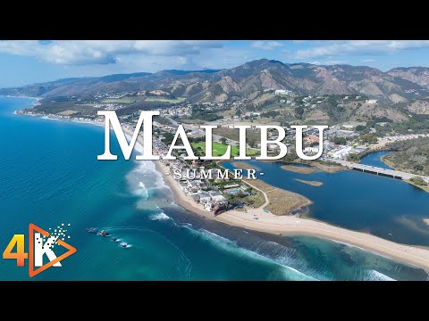 Malibu 4K – Golden Sands and Coastal Serenity | California Beach Escape