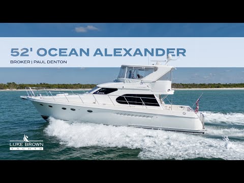 2007 Ocean Alexander 52 Sedan PORT-FOLIO Video