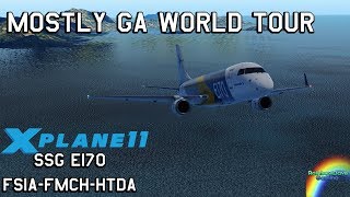 Seychelles-Comoros-Tanzania | Mostly GA World Tour | X-Plane 11