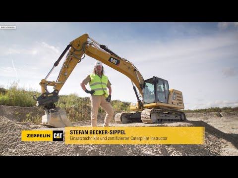 Integrierte Maschinen 2D-Steuerung Cat Kettenbagger 320 –Tech Talk mit Besi