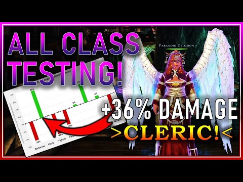 Testing Paranoid Delusion on All Classes! Massive 36% Damage Boost on Cleric! - Neverwinter Mod 22