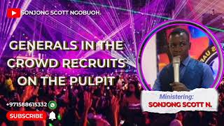 GENERALS IN THE CROWD RECRUITS ON THE PULPIT, Sonjong Scott N ✍️