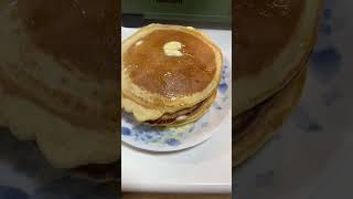 26年8月27日オヤツにホットケーキ焼いた #無職の日常 #中年自炊ネットワーク