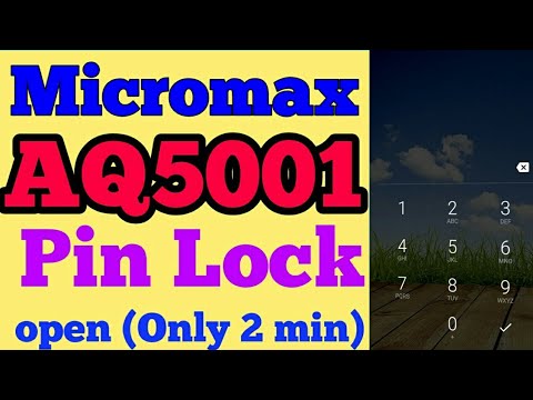 Micromax AQ5001pin lock solution||Micromax AQ5001 Hard reset||Micromax Aq5001pattern lock solution