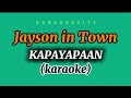 Kapayapaan (karaoke) - Jayson in Town