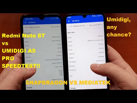 Redmi Note 8T vs UMIDIGI A5 Pro-Speedtest! Budget Battle! Any Surprise?