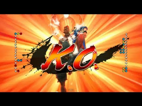 Bullcat [Gouken] vs ex6tool [Chun] SSF4 Japanese Online Ranked Matches - Xbox Live