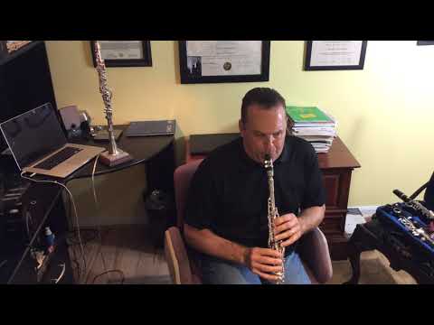 Dennis Strawley plays: Solfeggietto:Metamorphosis; Solo by Eddie Daniels