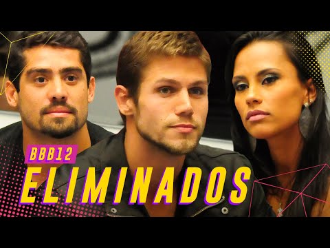 ALL THE ELIMINATIONS FROM BBB12: JONAS, YURI, KELLY, LAISA AND MORE! 💥 | BIG BROTHER BRAZIL 12