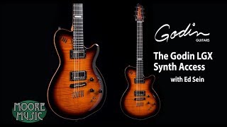 Godin LGX-SA S Flame AAA - відео 1