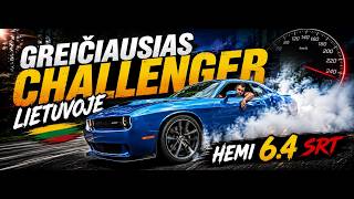 Projektas pabaigtas | TEST DRIVE su Challenger HEMI 6.4 SRT