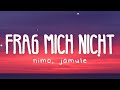 Miksu / Macloud, Nimo & Jamule - Frag mich nicht (Lyric Video)
