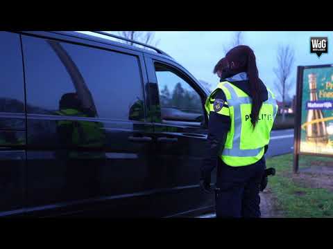 Vuurwerkcontrole in Stramproy