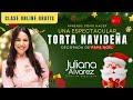 Aprende como hacer un espectacular torta navideña decorada de Papá Noel con Juliana Postres.